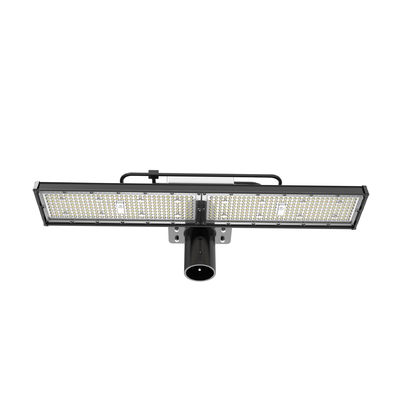 Mua 120-277V Điện áp đầu vào Đèn đèn LED đường cao với lớp phủ màu đen RAL 9017 sản xuất trực tuyến
